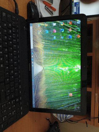 Portátil Toshiba c855 Negro como nuevo