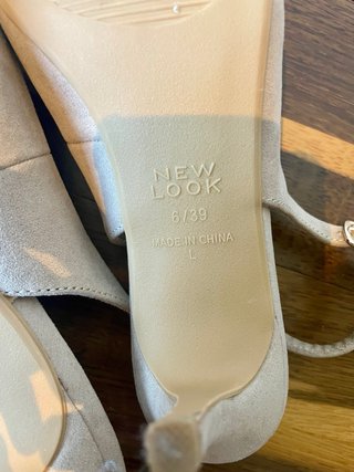 Tacones New Look Slingback Marrón Claro