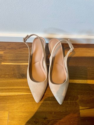 Tacones New Look Slingback Marrón Claro