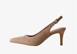 Tacones New Look Slingback Marrón Claro
