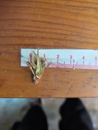 Pendientes Pájaro Oro 18K y Circonitas