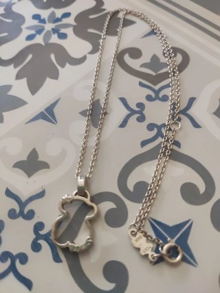 Collar Tous Oso Plata