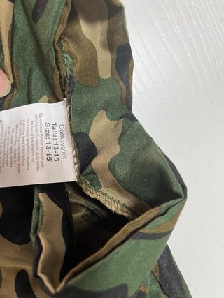 Disfraz militar camuflaje