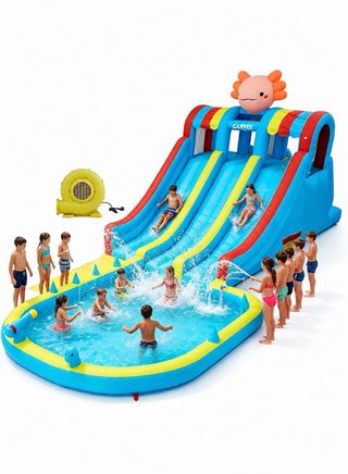 Castillo hinchable acuatico
