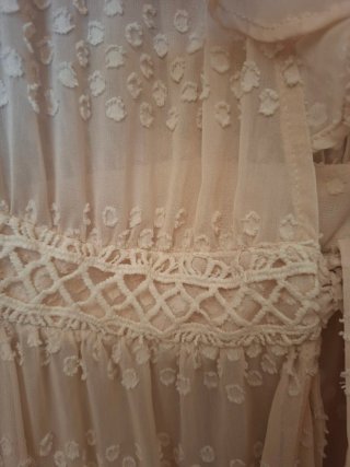 Vestido kimono SHEIN beige talla única