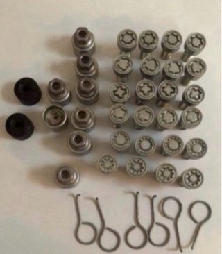 TORNILLOS ANTIRROBO VW GOLF AUDI SEAT VW T5 T6.1