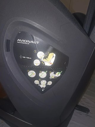Silla coche Avionaut con reposapiés