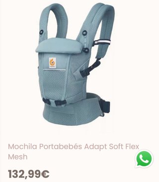 Mochila Portabebés Ergobaby Adapt Soft Flex