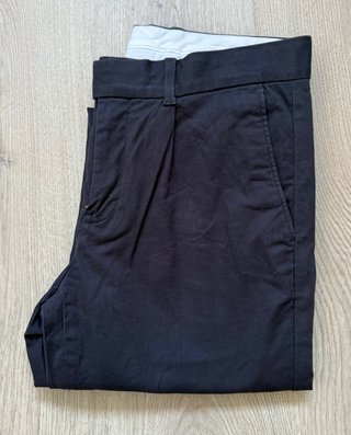Pantalón chino azul marino Mango