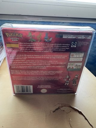 Pokémon Edición Rubí Game Boy Advanve original