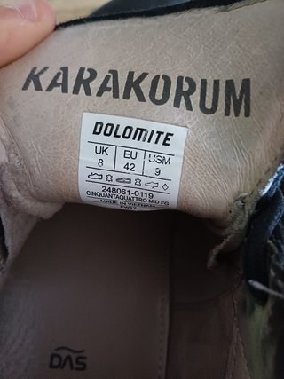 Scarpe Dolomite uomo nere/grigie