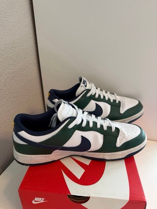 Nike Dunk Verde y Blanco Talla 46