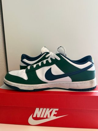Nike Dunk Verde y Blanco Talla 46