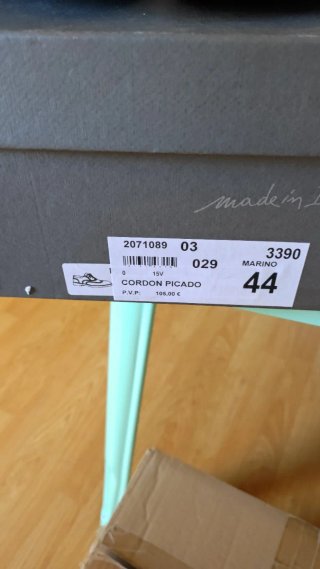 Zapatos de vestir Nero Giardini azul talla 44