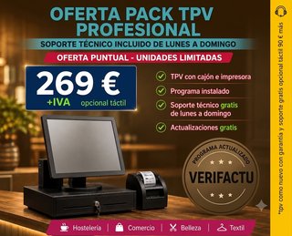 TPV Completo con Factura, Garantía y Soporte