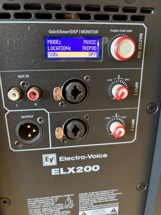 Altavoz Electro Voice ELX200