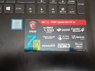 Portátil MSI GE62 7RE Apache Pro
