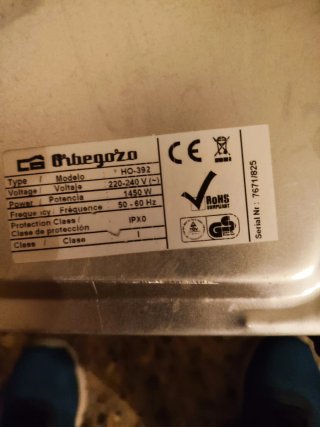 Horno eléctrico sobremesa