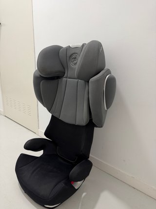 Cybex Solution Q fix - Silla coche gris