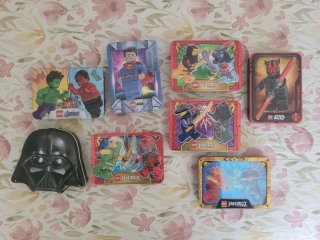 Lote 8 Cajas Metálicas Lego