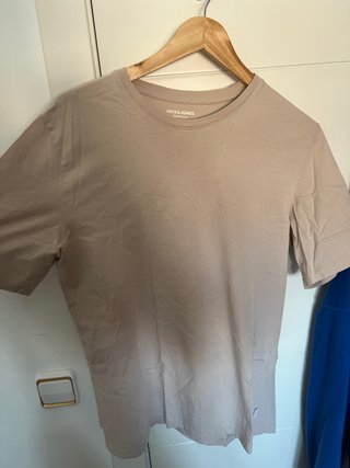 Camiseta Jack & Jones beige talla M