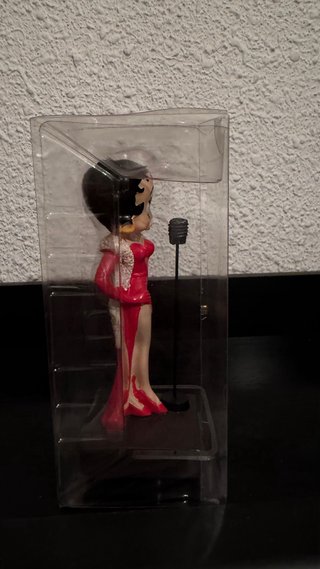 Betty Boop Coleccion Microfono Rojo