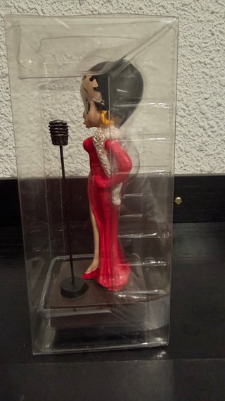 Betty Boop Coleccion Microfono Rojo