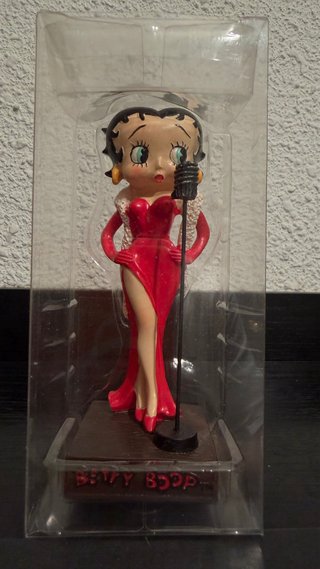 Betty Boop Coleccion Microfono Rojo