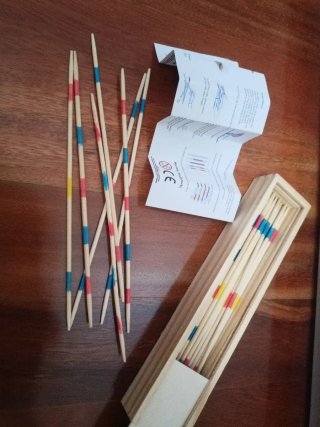 Caja de madera Mikado