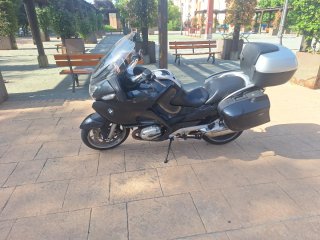 BMW R 1200 RT Negra y Plata