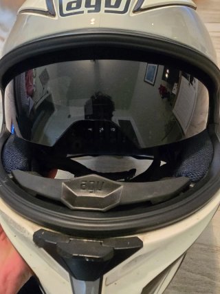 Forro + pantalla + visera Casco AGV K5
