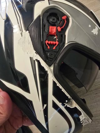 Forro + pantalla + visera Casco AGV K5
