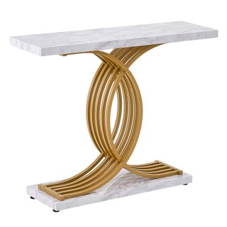 Tavolo Stretto Dietro Divano 100x30x81cm Corridoio