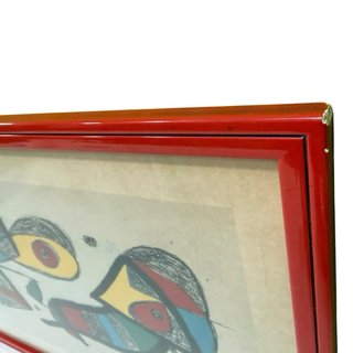 Reproducción de la obra Tapis de Joan Miró vintage