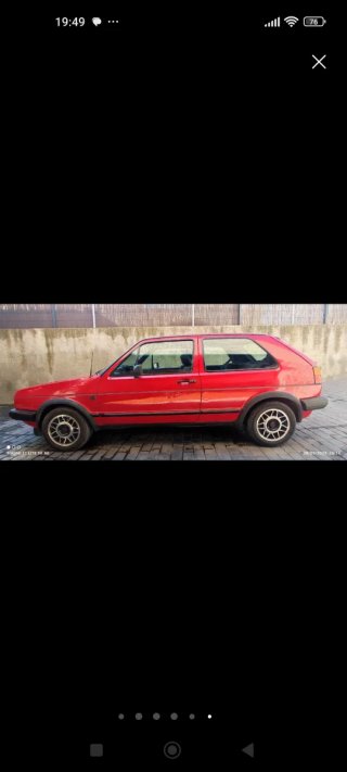 Volkswagen Golf GTI Turismo Rojo