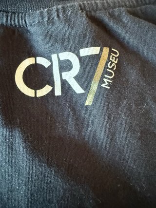 Camiseta Cristiano Ronaldo Negra Talla M