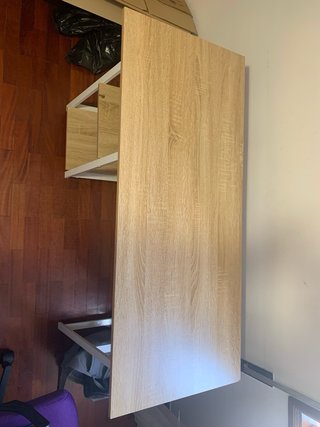 Escritorio WOLTU com 2 prateleiras