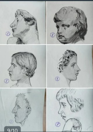 ✒️ Lote 2 Álbumes Dibujo, Madrid, Años 30.