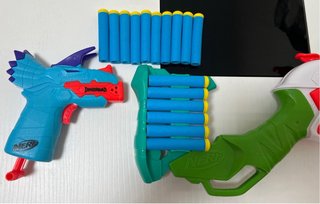 Pistola Nerf Dinosquad
