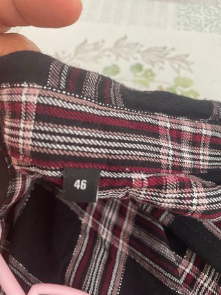 Camisa de cuadros mujer