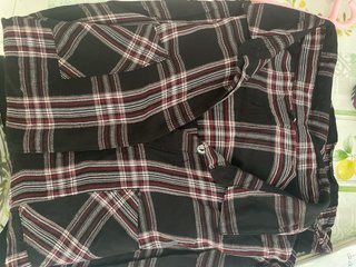 Camisa de cuadros mujer