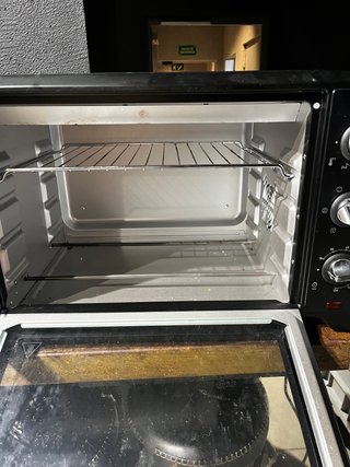 Horno Tostador Eléctrico Negro
