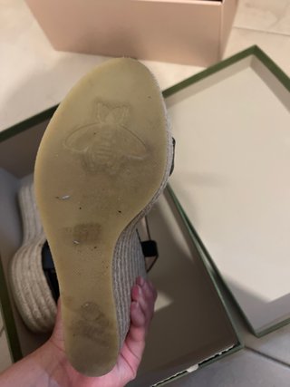 Sandalias Cuña Gucci