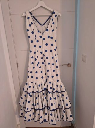 Traje Flamenca Lunares Talla 38-40