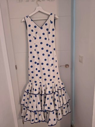 Traje Flamenca Lunares Talla 38-40