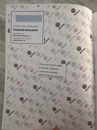 Psicología, Bachillerato
