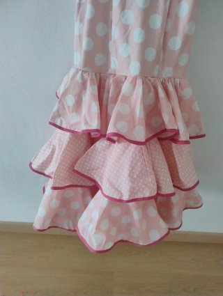 Traje Flamenca Vintage Lunares
