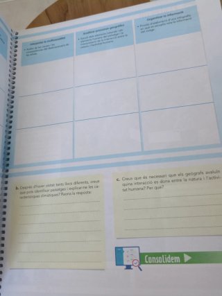 Geografia i història, 1 ESO, Situacions Quadern...