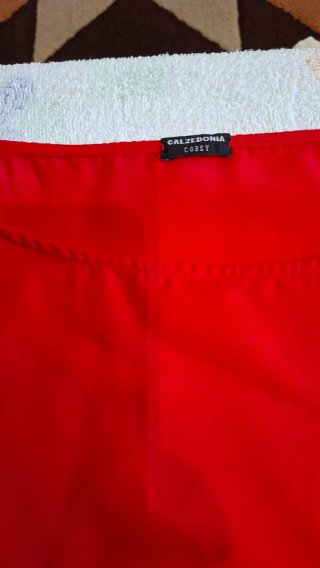 Abito corto sportivo Calzedonia rosso taglia unica