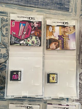 Nintendo DS Lite Roja + Juegos + Estuche